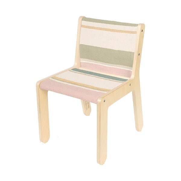 Детски стол в естествен цвят Kaarol Earth – Lorena Canals