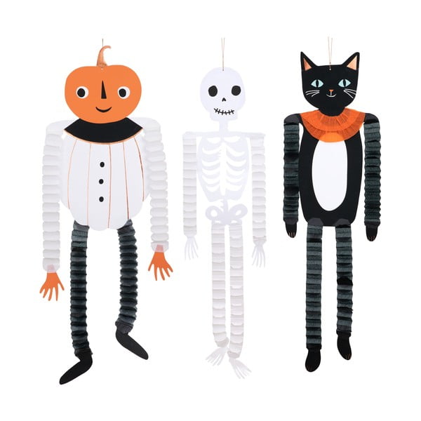 Декорации за Хелоуин в комплект от 3 Halloween - Meri Meri