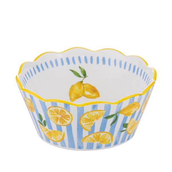 Жълта/светлосиня купа ø 16 cm Capri – Ladelle