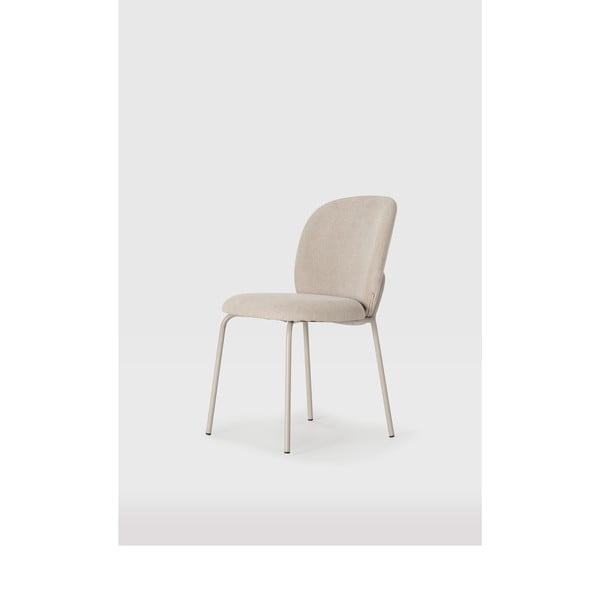 Кремави трапезни столове в комплект от 4 бр. Daia – Marckeric-image-1