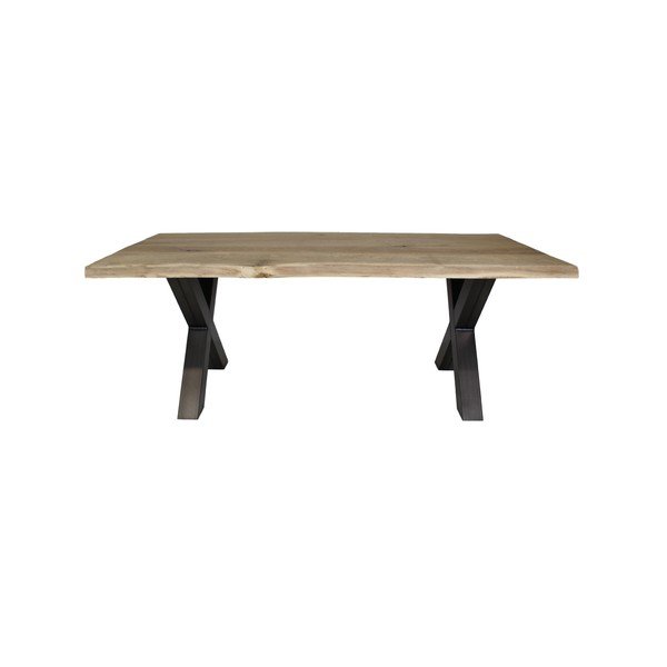 Deska jídelního stolu z masivního dubového dřeva HSM Collection Top, 200 x 100 cm-image-1