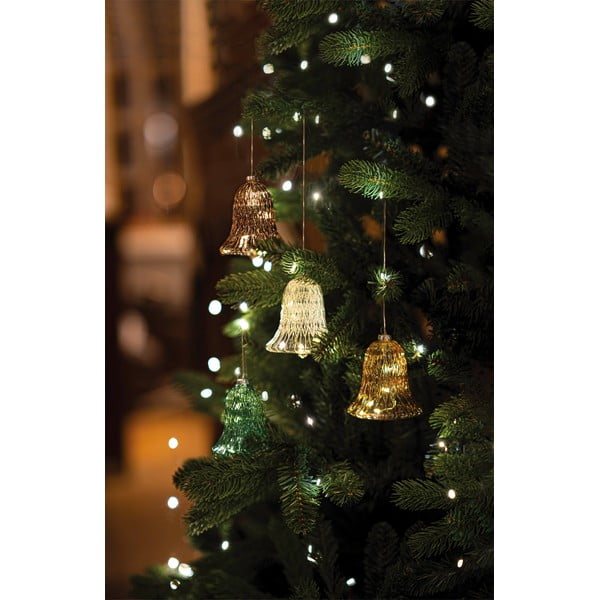 Зелена светлинна декорация ø 9 cm Luna - Sirius-image-1