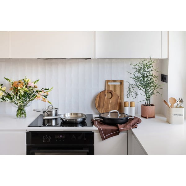 Касерола от неръждаема стомана с капак подходящо за индукционен котлон 1,2 l Lucca 3.0 – FABINI-image-2