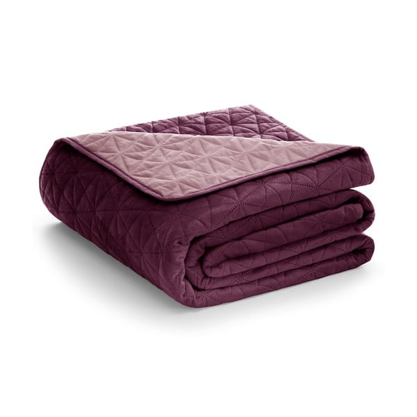 Тъмнорозово капитонирано покривало за легло 220x240 cm Laila – AmeliaHome