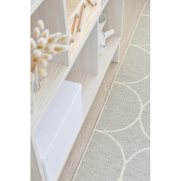 Кремав килим за открито и закрито 70x100 cm Boo Linen – Pappelina-image-4