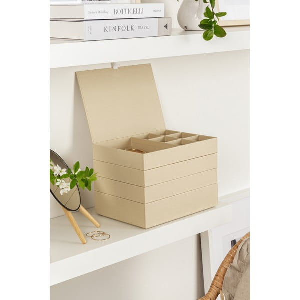 Кутия за бижута Fawn Paper Laminate – Bigso-image-4