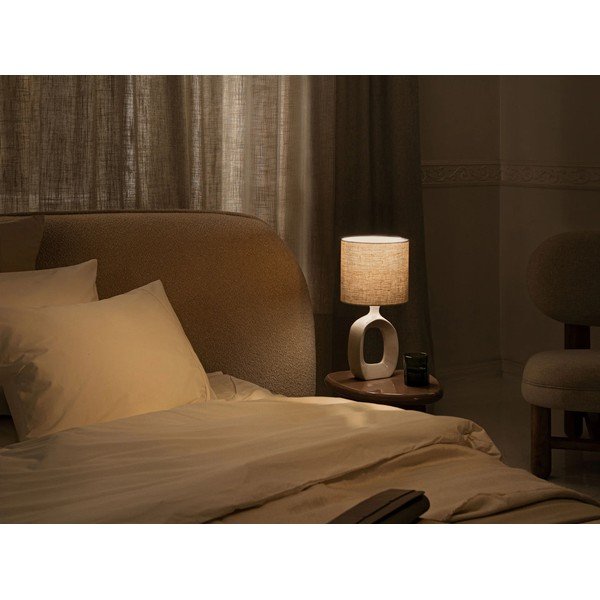 Зелено тапицирано двойно легло с място за съхранение и включена подматрачна рамка 160x200 cm Ovalo – Micadoni -image-1