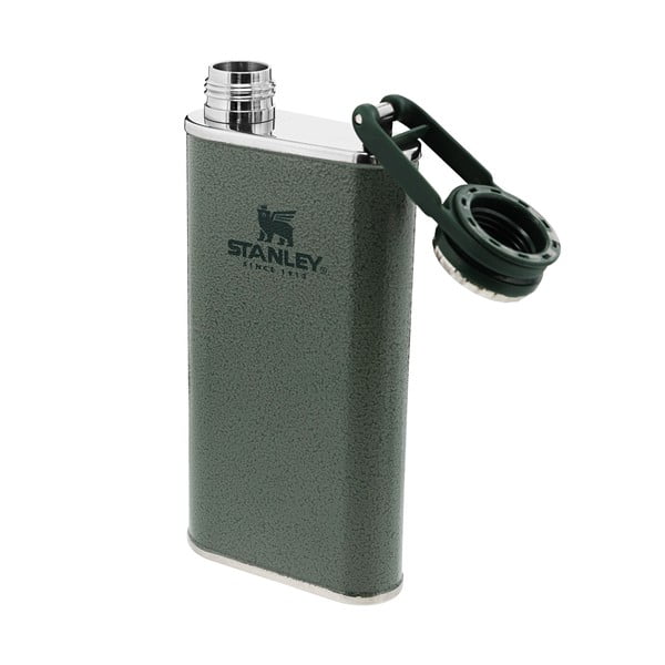 Зелена колба от неръждаема стомана 230 ml Easy-Fill Wide Mouth Flask Hammer Tone Green – Stanley-image-3
