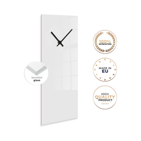 Стенни часовници Glassclock Love, 20 x 60 cm Coffee - Styler-image-3