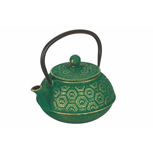 Зелен чугунен чайник , 800 ml Hosaka - Villa d'Este-image-3