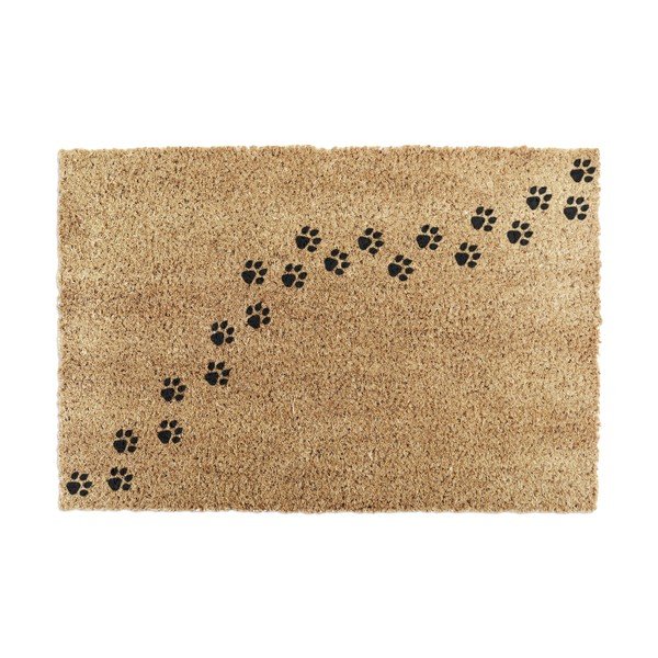 Изтривалка от кокосови влакна 40x60 cm Paw Prints – Artsy Doormats