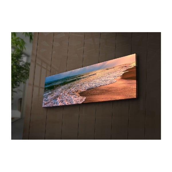 Плаж за рисуване с подсветка, 90 x 30 cm - Wallity