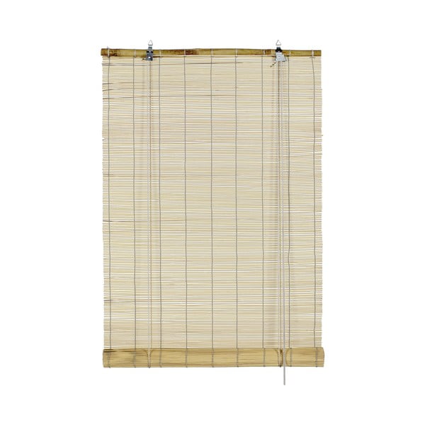 Бамбукова ролетна щора в естествен цвят 120x160 cm – Gardinia