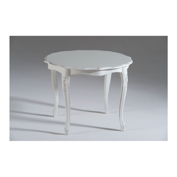Bílý dřevěný odkládací stolek Castagnetti Martine