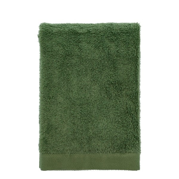 Зелена кърпа от органичен памук 50x100 cm Comfort Organic - Södahl