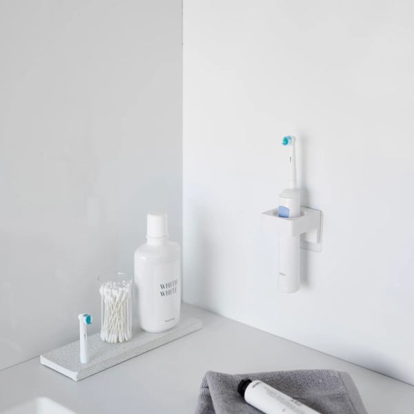 Бял пластмасов мултифункционален държач Film Hook – YAMAZAKI-image-1