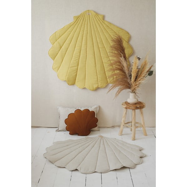 Бежово бебешко одеяло за игра Sand - Moi Mili-image-2