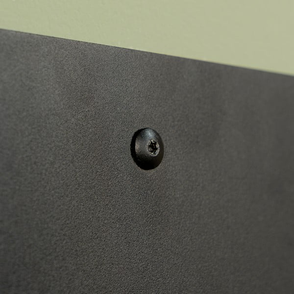 Черен метален стенен рафт 30 cm Flex – Spinder Design-image-2