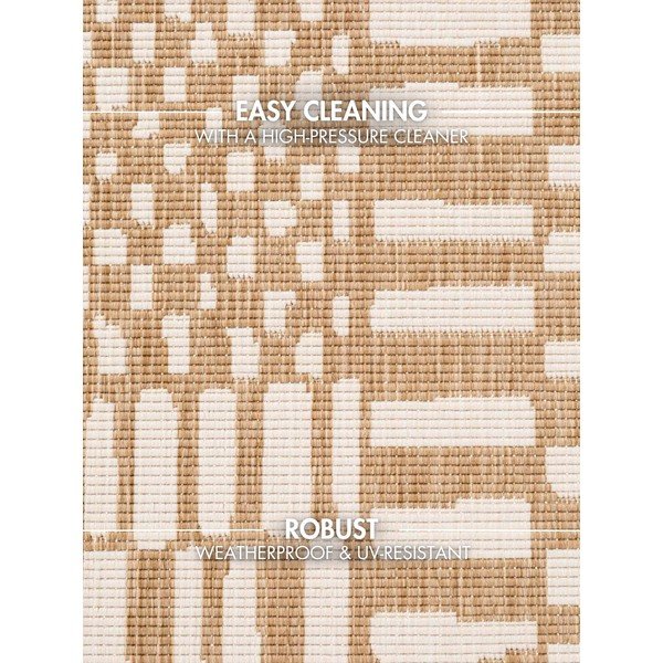 Кремав/в естествен цвят килим за открито и закрито 200x300 cm Haringey Barkham – Ted Baker-image-3