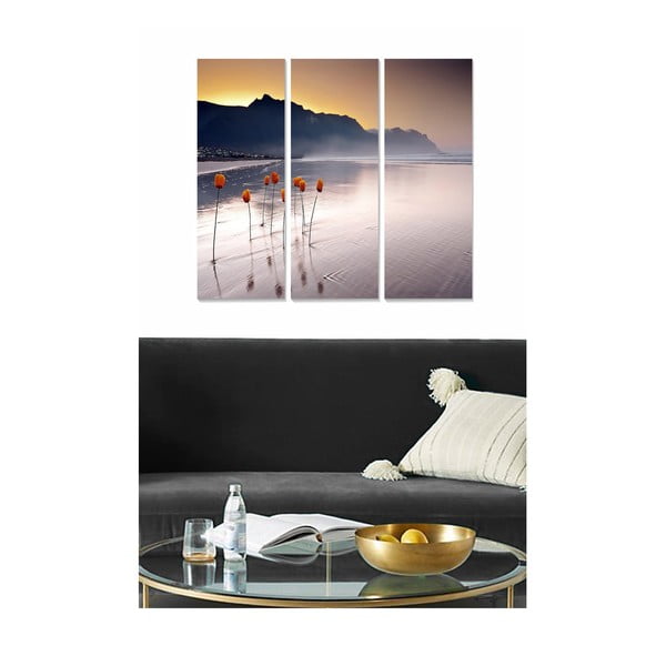 Картини в комплект от 3 бр. 20x50 cm - Wallity-image-1
