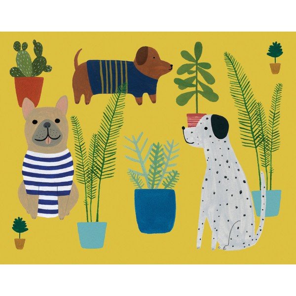 Картички в комплект 8 бр. Chouchou Chien – Roger la Borde-image-1