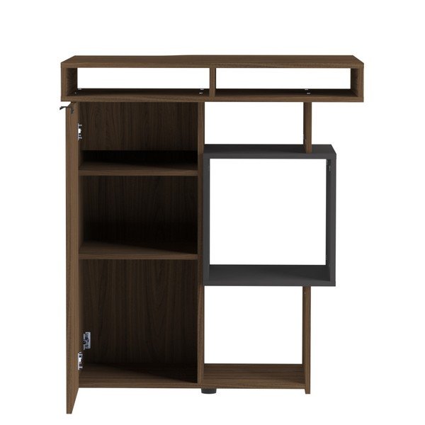 Tmavě hnědý barový stolek Symbiosis Bar-image-2