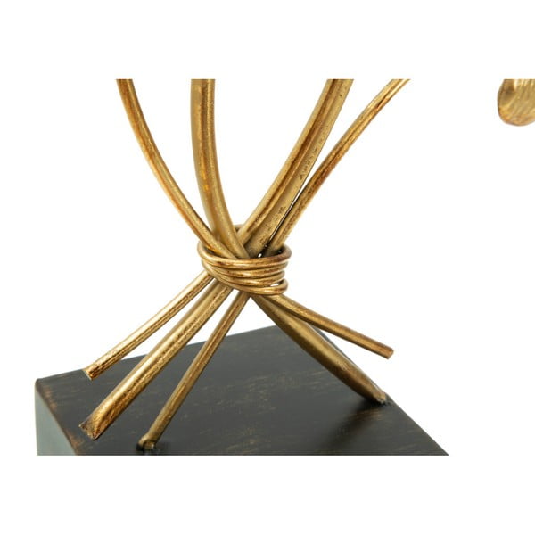 Железен свещник в златист цвят Oasis Iris - Mauro Ferretti-image-1