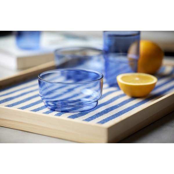 Сини стъклени купички в комплект от 2 бр. 500 ml Torino – Lyngby Glas-image-1