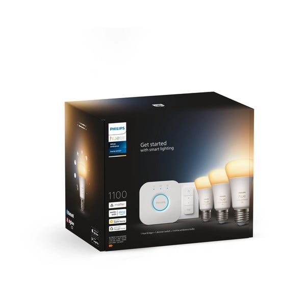Smart стартов пакет 5 бр. E27, 11 W White ambiance – Philips Hue-image-2