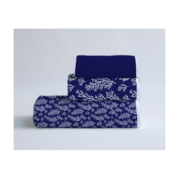 Комплект от 3 памучни кърпи Corals - Velvet Atelier