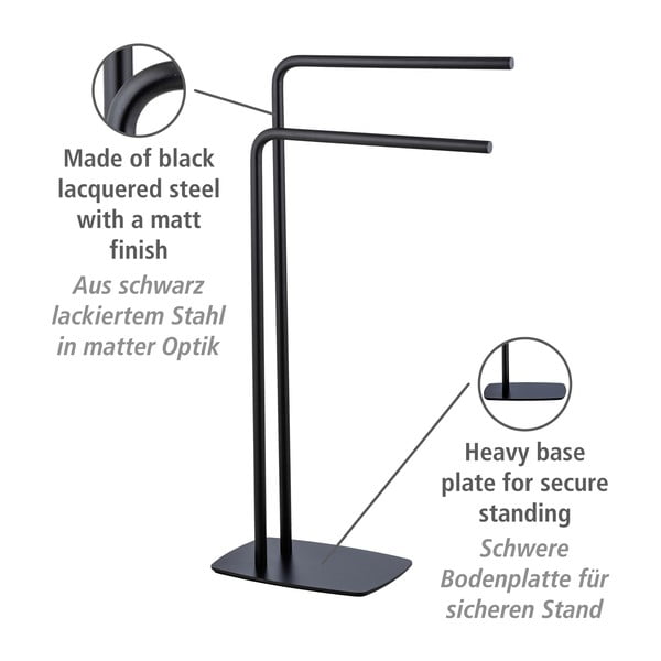 Стоманена стойка за кърпи Iria - Wenko-image-4