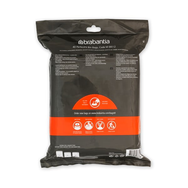 Торби за боклук 40 бр. 60 l PerfectFit M – Brabantia-image-4