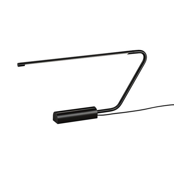 Черна LED настолна лампа (височина 33 cm) Olea – Trio Select-image-1