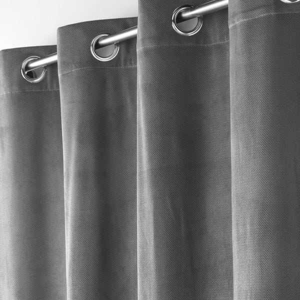 Антрацитна завеса 140x260 cm Velouriane – douceur d'intérieur-image-1
