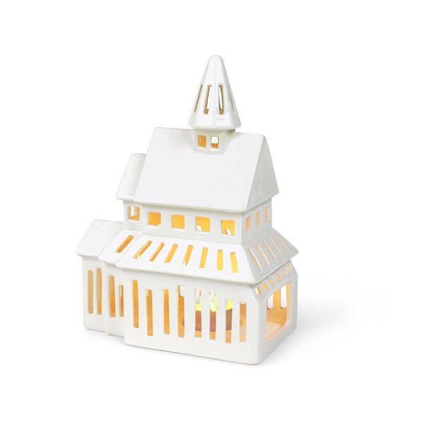 Керамичен свещник Urbania Stavkirke - Kähler Design-image-4