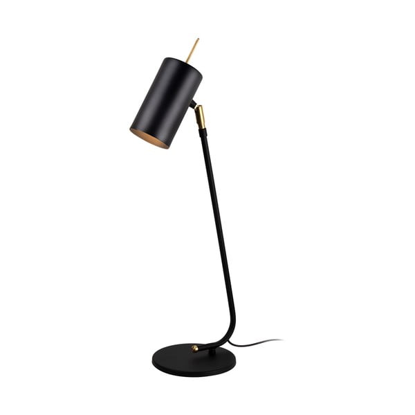 Черна настолна лампа , височина 60 cm Geo - Squid Lighting