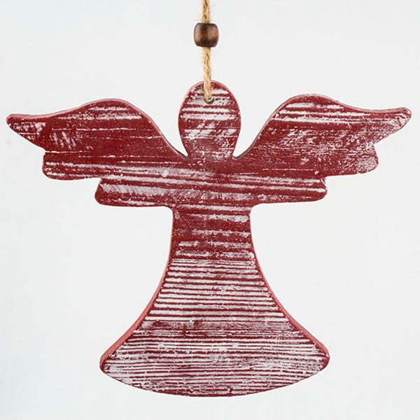 Висяща червена декорация Ангел - Dakls