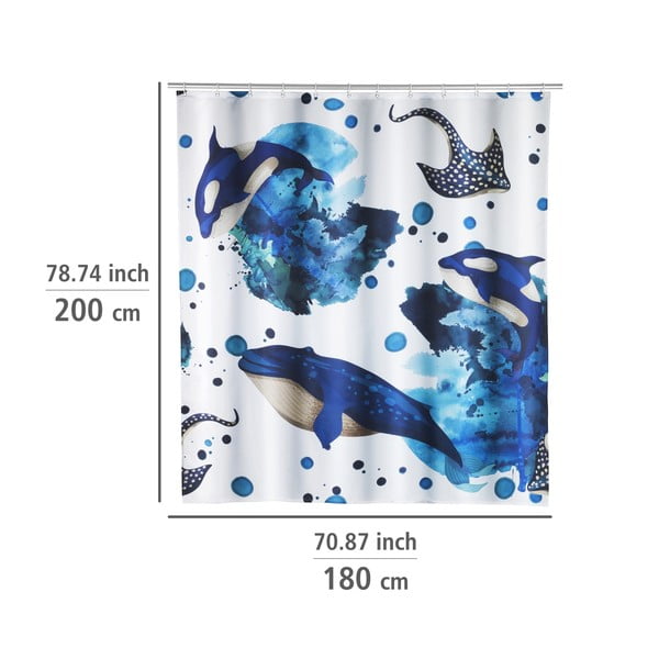 Завеса за душ 200x180 cm Aquaris – Wenko-image-1