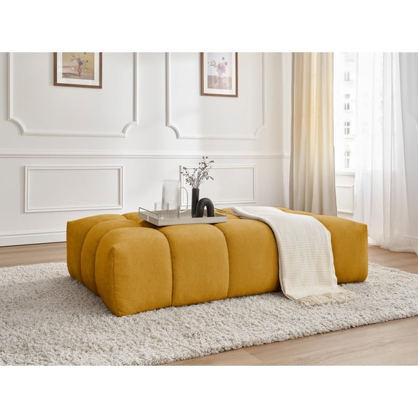 Табуретка в цвят жълта охра Everest – Bobochic Paris-image-1