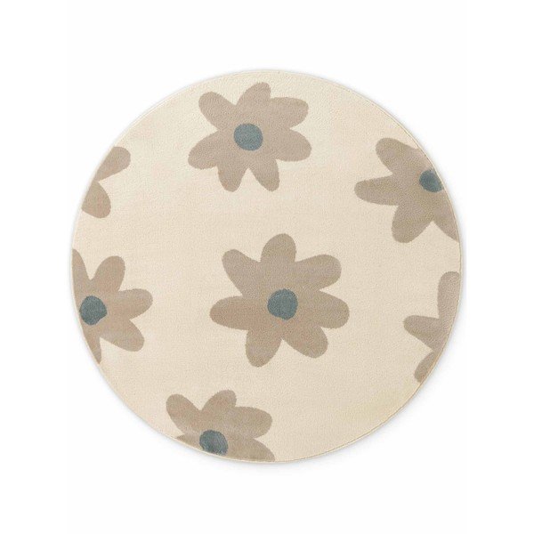 Бежов детски килим ø160 cm Bloomy – Hanse Home