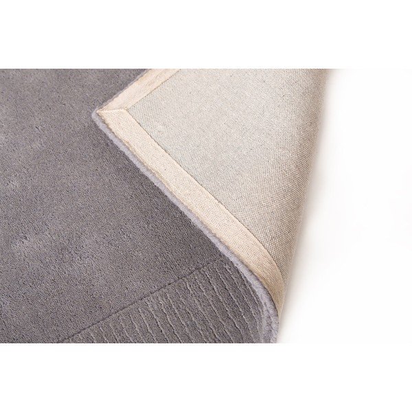 Сив вълнен килим , 80 x 150 cm Siena - Flair Rugs-image-3