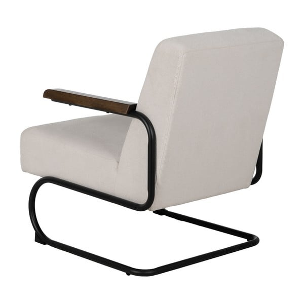 Бежово шенилово кресло Industra – Ixia-image-3