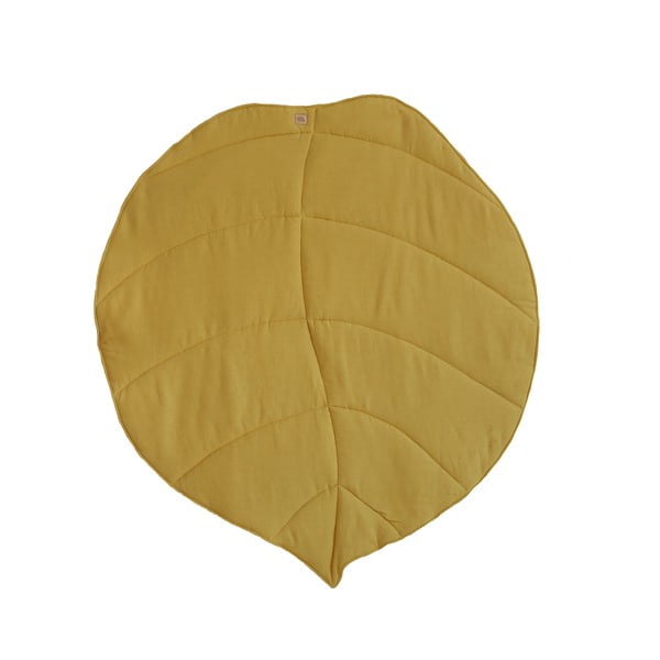 Жълто бебешко одеяло за игра Honey - Moi Mili