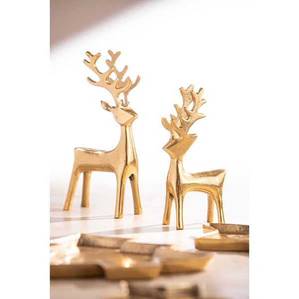 Метална Коледна фигурка (височина 11 cm) Noelle Reindeer – Ladelle-image-1