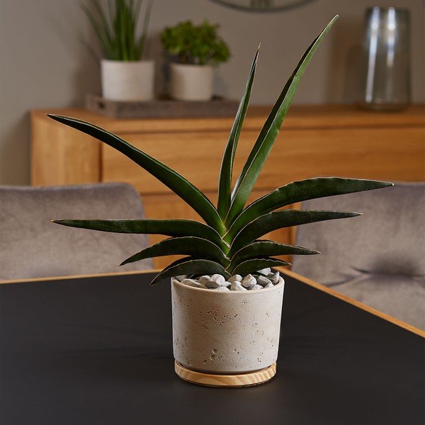 Сив керамичен съд , ø 16 cm - Big pots-image-1