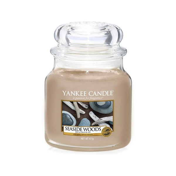 Ароматна свещ с време на горене 65 h Seaside Woods – Yankee Candle