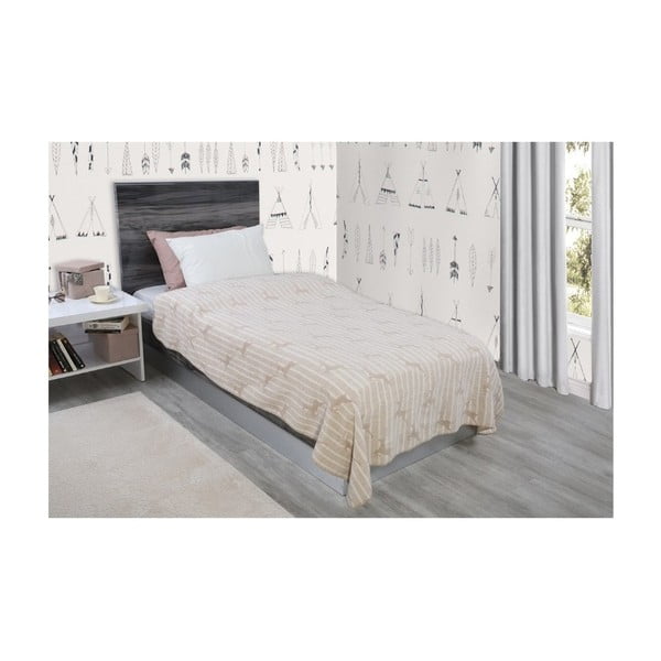 Памучна покривка за единично легло Tasy, 200 x 150 cm - Dinarsu