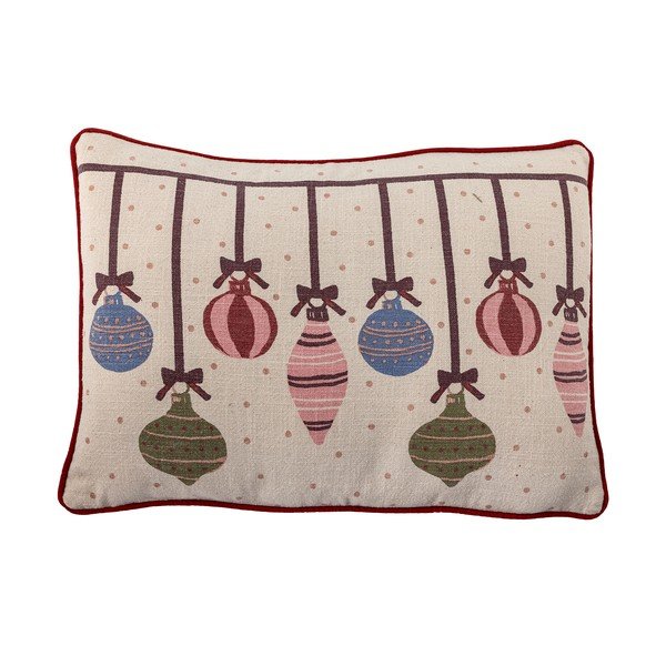 Памучна декоративна възглавница с коледен мотив 35x50 cm Ornamentia – Bloomingville