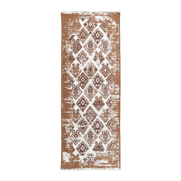 Béžovohnědý oboustranný koberec Homemania Halimod, 77 x 200 cm