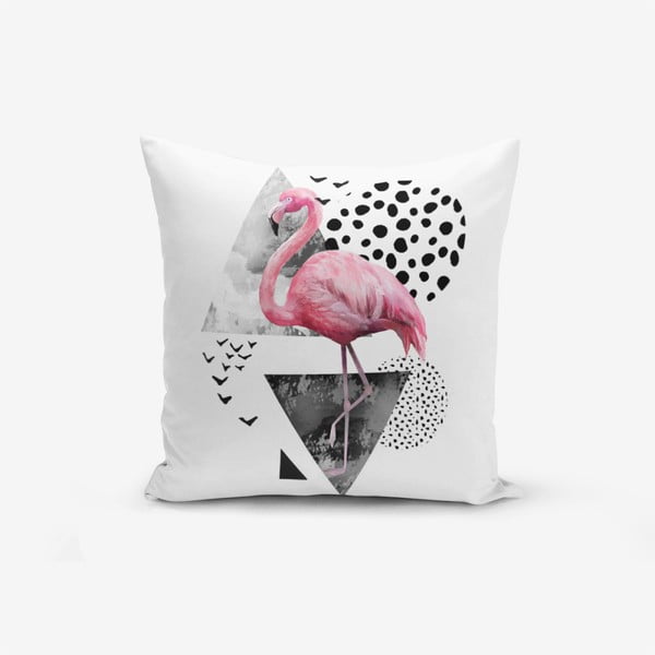 Калъфка за възглавница Martı Flamingo, 45 x 45 cm - Minimalist Cushion Covers
